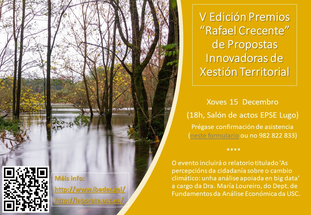 Cartaz Premios Rafael Crecente