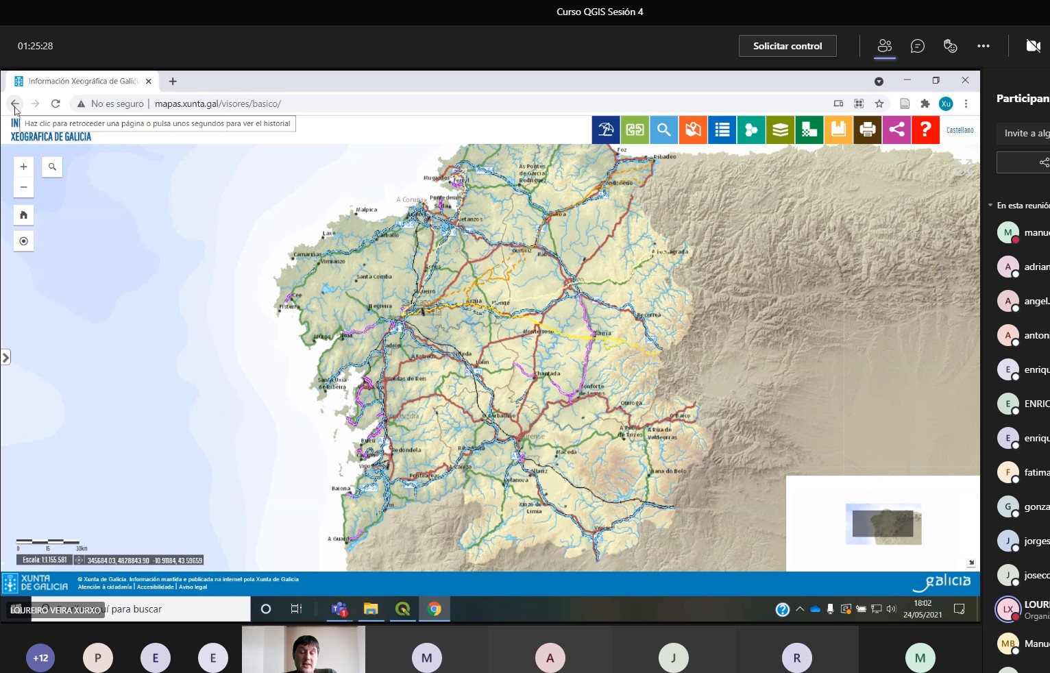 Curso Sistemas de Información Xeográfica
