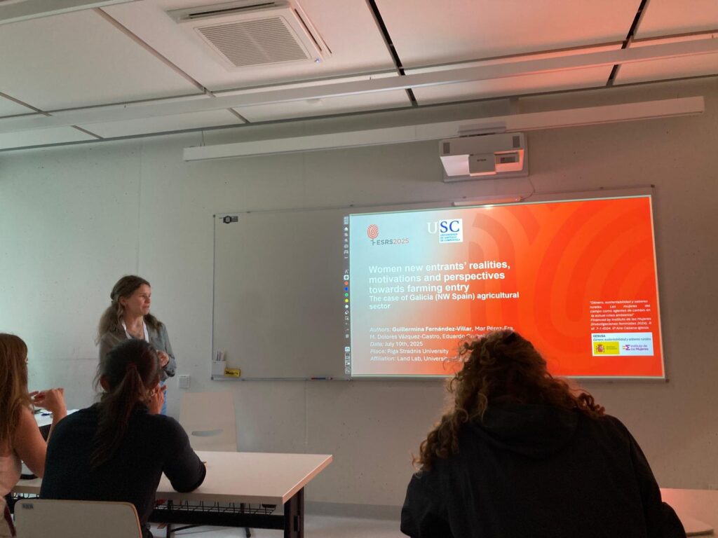 O relevo xeracional agrario a debate no 30º Congreso da Sociedade Europea de Socioloxía Rural